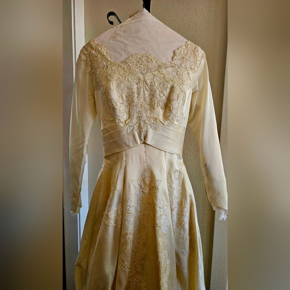 Vintage Wedding Dress 1957